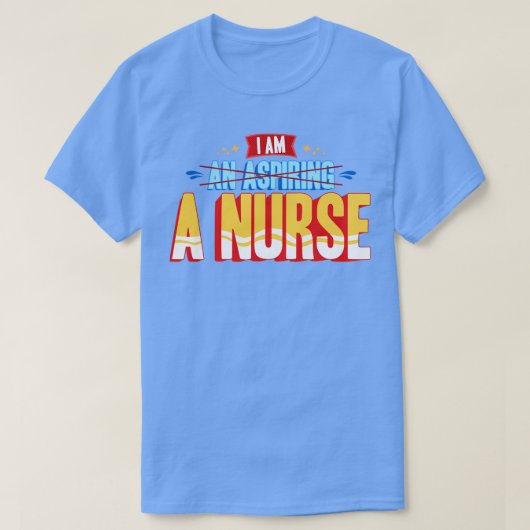 私はナース Tシャツ (デザイン正面)