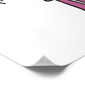 私はナースTシャツとギフトだ ポスター (角)