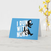 私はナ走ンと一緒に カード (黄色い花)