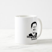 私はニックと同意します コーヒーマグカップ (正面右)