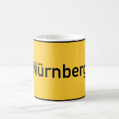 私はニュルンベルクを愛する – ニュルンベルク コーヒーマグカップ (中央)