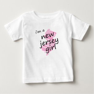 私はニュージャージーの女の子 ベビーTシャツ