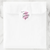 私はニュージャージーの女の子 ラウンドシール (バッグ)