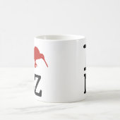 私はニュージーランドのコーヒー・マグを愛します コーヒーマグカップ (中央)