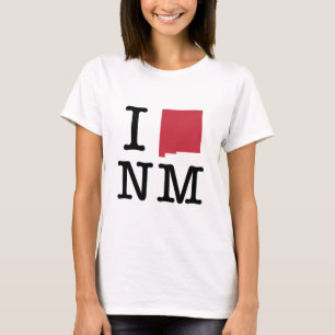 私はニューメキシコを愛します Tシャツ