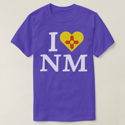 私はニューメキシコを愛する1 Tシャツ (デザイン正面)