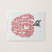 私はニューヨーカーのパズル- APPLEの大きい小さい顔です! ジグソーパズル (横)