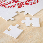 私はニューヨーカーのパズル- APPLEの大きい小さい顔です! ジグソーパズル (側面)