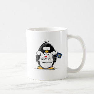 私はニューヨークのペンギンを愛します コーヒーマグカップ