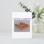 私はニンジンが嫌いだ ポストカード (スタンド正面)