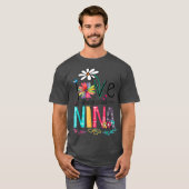 私はニーナおばあちゃんミナギギと呼ばれるのが大好き Tシャツ (正面フル)