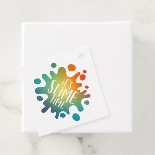 私はヌメリのレインボーのヌメリの塊が大好き フェイバータグ (インサイチュ)