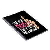 私はネイルアーティストです ノートブック (右側)