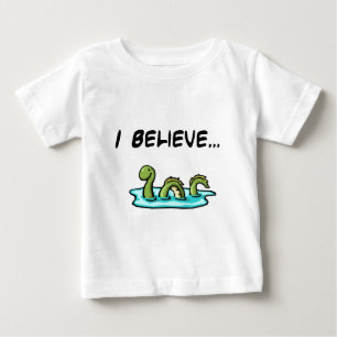 私はネス湖モンスターで信じます ベビーTシャツ