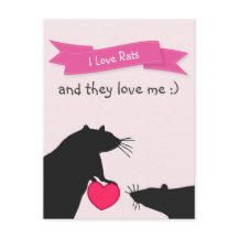 私はネズミが大好きで、彼らは私を愛している