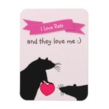 私はネズミが大好きで、彼らは私を愛している