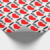 私はネズミ ラッピングペーパー (角)