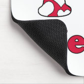 私はネパールが大好きだ マウスパッド (コーナー)