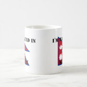 私はネパールで望まれます コーヒーマグカップ (中央)
