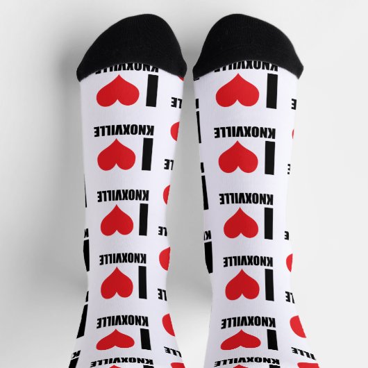 私はノックスビルが大好き ソックス (上部)