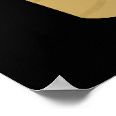 私はノッティパンロープンおもしろいダークBG好き ポスター (角)