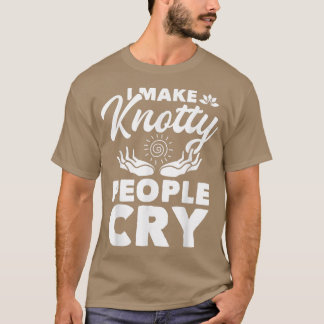 私はノッティーピープル泣くマッサージセラピストMassothe Tシャツ