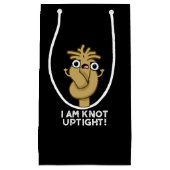 私はノットアップタイトおもしろいロープンダークBG スモールペーパーバッグ (正面)