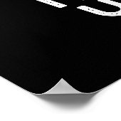 私はノットアップタイトおもしろいロープンダークBG ポスター (角)