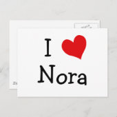 私はノラが大好き ポストカード (正面/裏面)