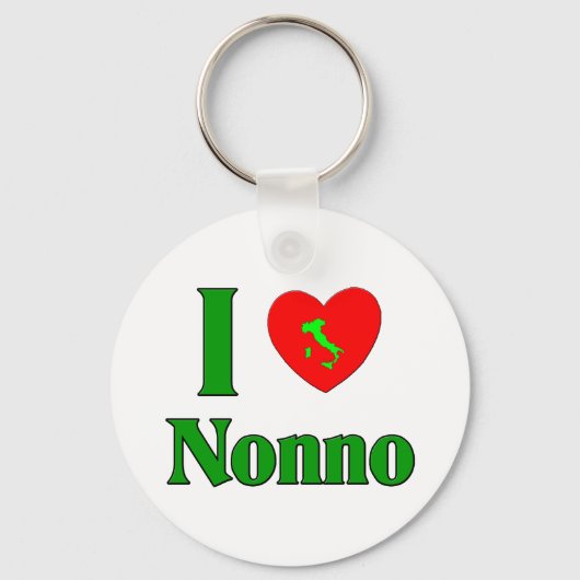 私はノンノがイタリアン大好き キーホルダー (正面)