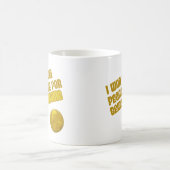 私はノーベル平和賞を受賞し素晴らしたおもしろい コーヒーマグカップ (中央)