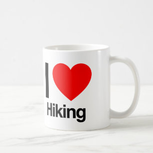 私はハイキングが大好きだ コーヒーマグカップ