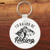 私はハイキングしたい キーホルダー (正面)