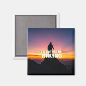 私はハイキングしたい マグネット (正面/裏面)