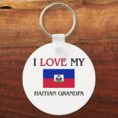 私はハイチグンパが大好き キーホルダー (正面)