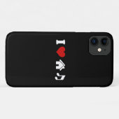 私はハウスミュージックが大好き Case-Mate iPhoneケース (裏面(横))
