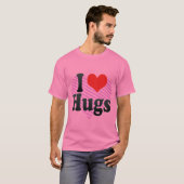 私はハグが大好き Tシャツ (正面フル)