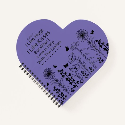 私はハグとキスが好き ノートブック (正面)