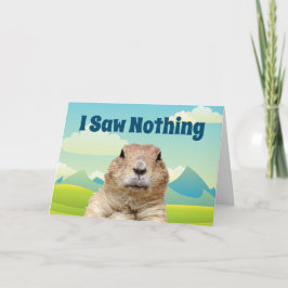私はハコネズミの日になにも見なかった カード