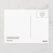 私はハッピーポストカードの感じ担当である ポストカード (裏面)