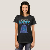 私はハデス衣装の仮装古代ギリシャの神ミソール Tシャツ (正面フル)