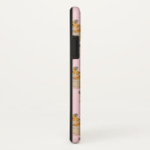 私はハムスターピンクハムスターパターンが大好き Case-Mate iPhoneケース (裏面/右)