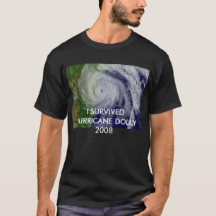 私はハリケーンのトロッコ2008年を生き延びました Tシャツ