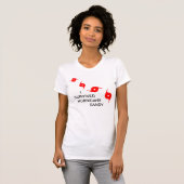 私はハリケーンサンディを生き延びました Tシャツ (正面フル)