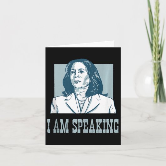 私はハリス話ホイマー選大統領の選 カード (正面)