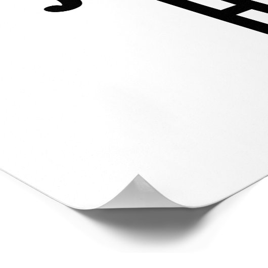 私はハリファイを目的に魚のフンをおもしろい作る ポスター (角)