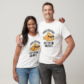 私はハリファイを目的に魚のフンをおもしろい作る Tシャツ (ユニセックス)