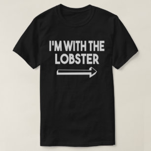 私はハロウィンのロブスターの衣装を着て Tシャツ