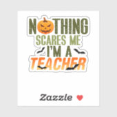 私はハロウィーンの先生だ シール (シート)