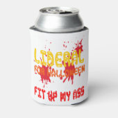 私はハロウィーンの自由主義のために 缶クーラー (缶裏面)
